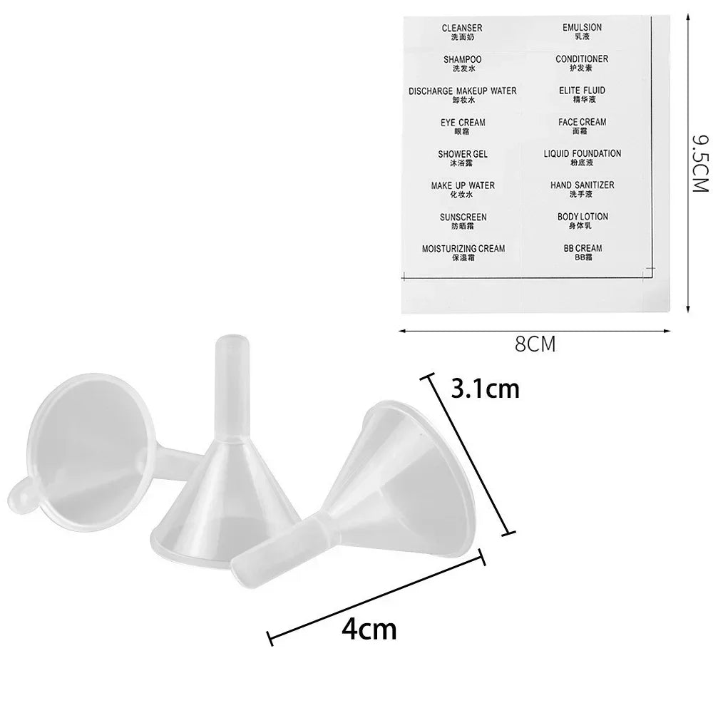 Travel Size Leak Proof Squeeze Pouches for Cosmetics - Smarsty