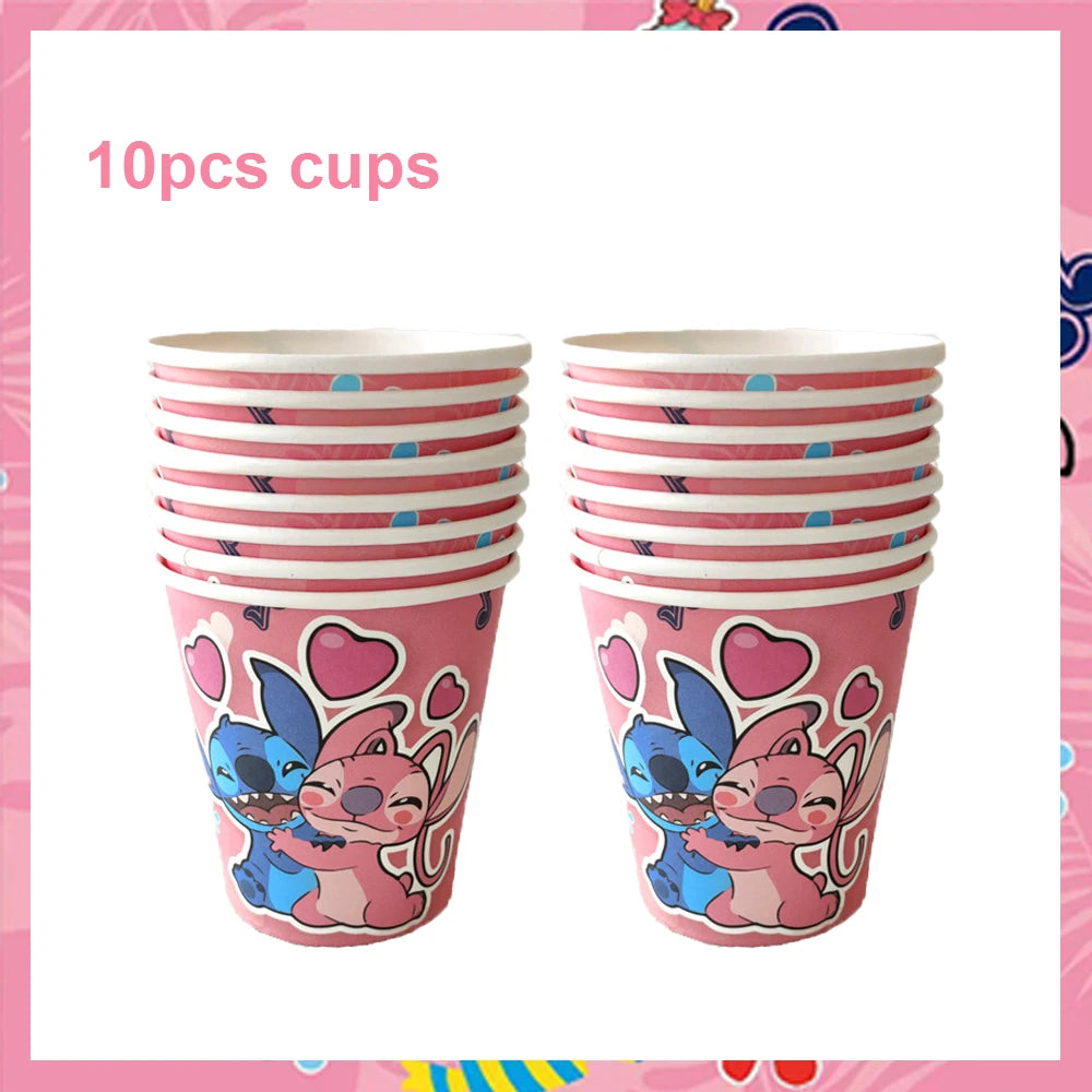 Disney Lilo and Stitch Birthday Party Decoration Set - Smarsty