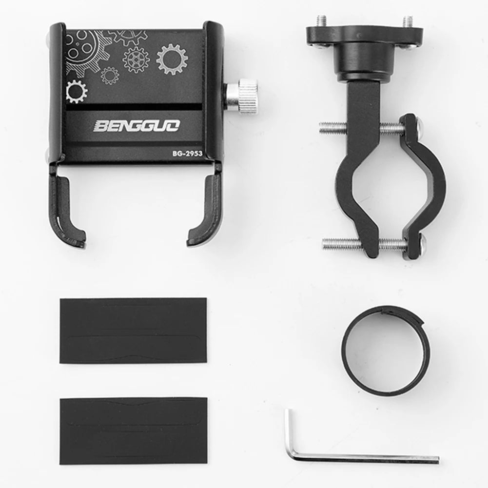 360 Degree Rotation Bike Phone Holder Mount Aluminum Alloy - Smarsty