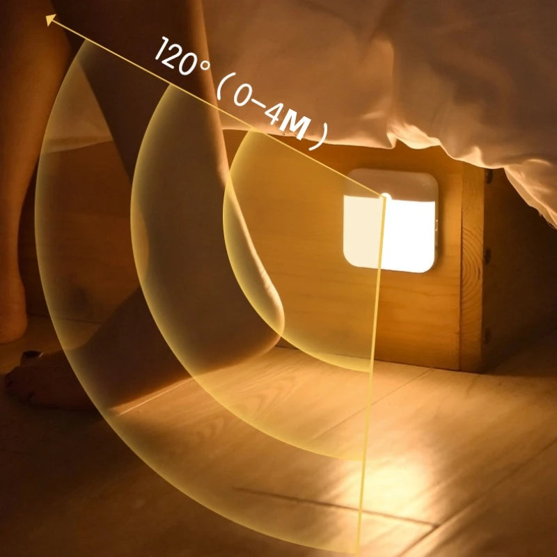 Motion Sensor LED Light with USB Charging for Home - Smarsty