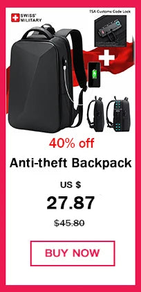 SWISS MILITARY Fashion Travel Multifunction Large Capacity Male Bag Usb Charging Waterproof 23 inch Laptop Backpack Men Mochila - Smarsty