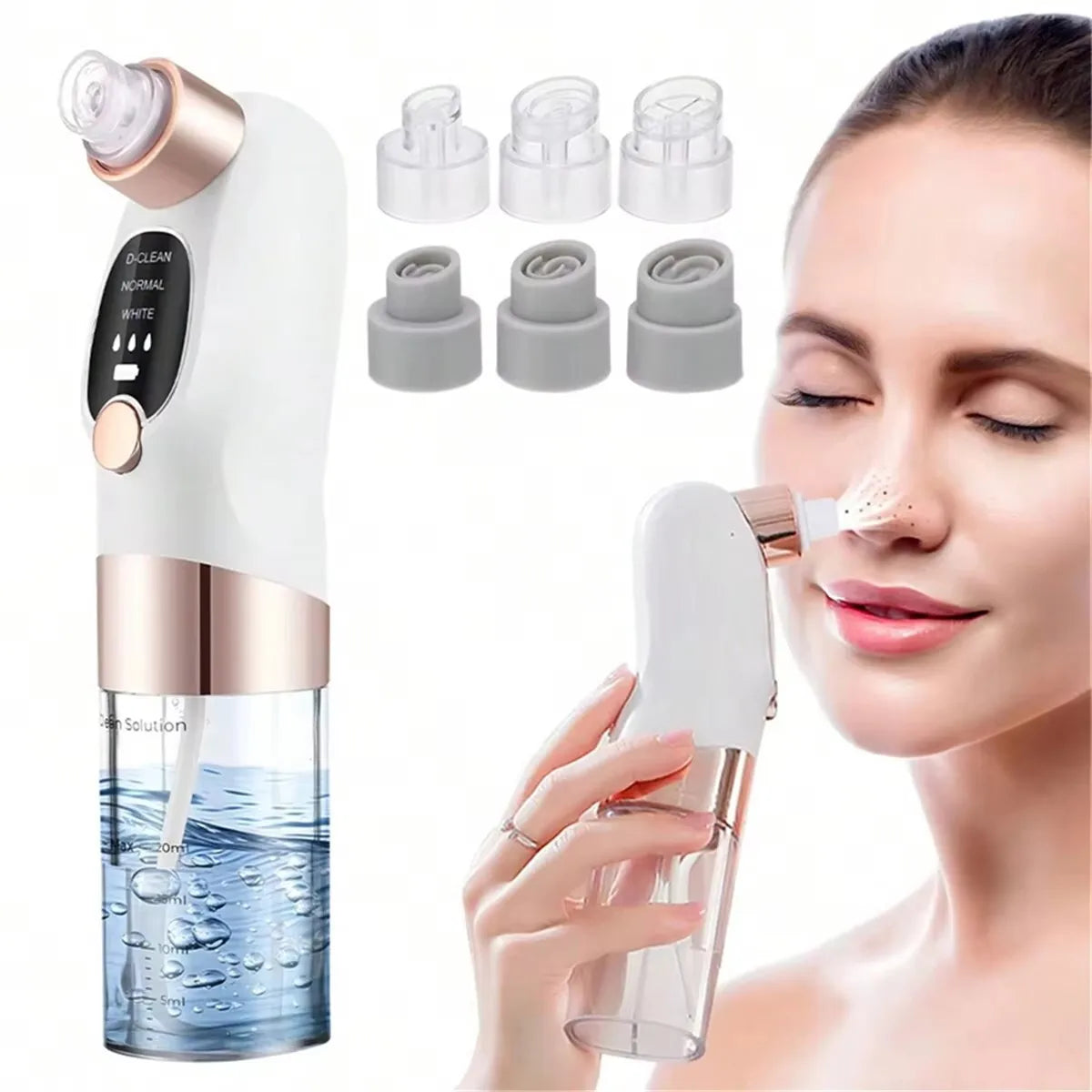 USB Rechargeable Pore Vacuum Blackhead Remover Tool - Smarsty