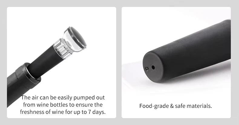 Automatic Electric Wine Bottle Opener for Effortless Cork Removal - Smarsty