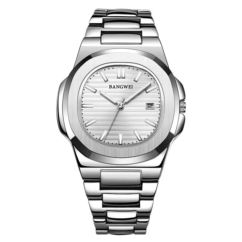 Luxury Waterproof Men's Quartz Watch with Automatic Date - Smarsty