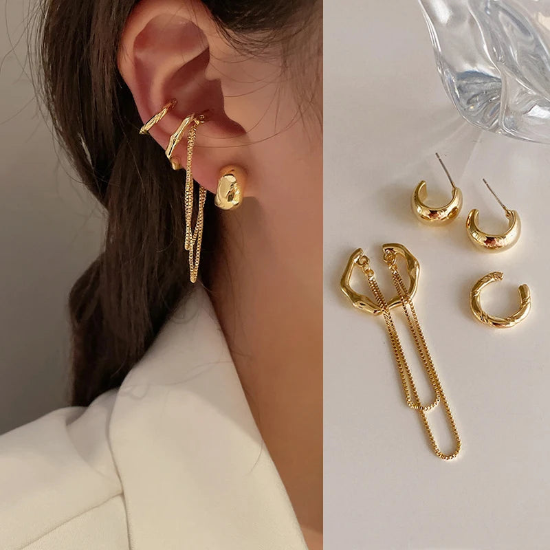 Luxury Crystal Butterfly Clip Earrings for Stylish Women - Smarsty