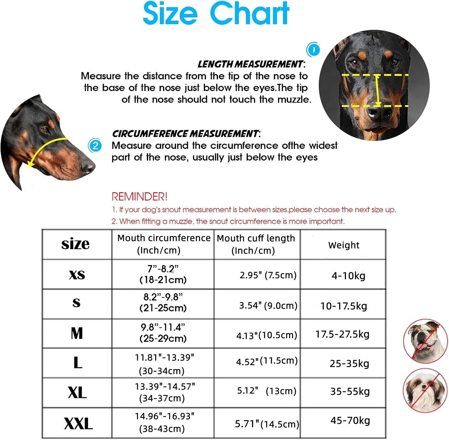 Reflective Dog Muzzle for Safe and Comfortable Use - Smarsty