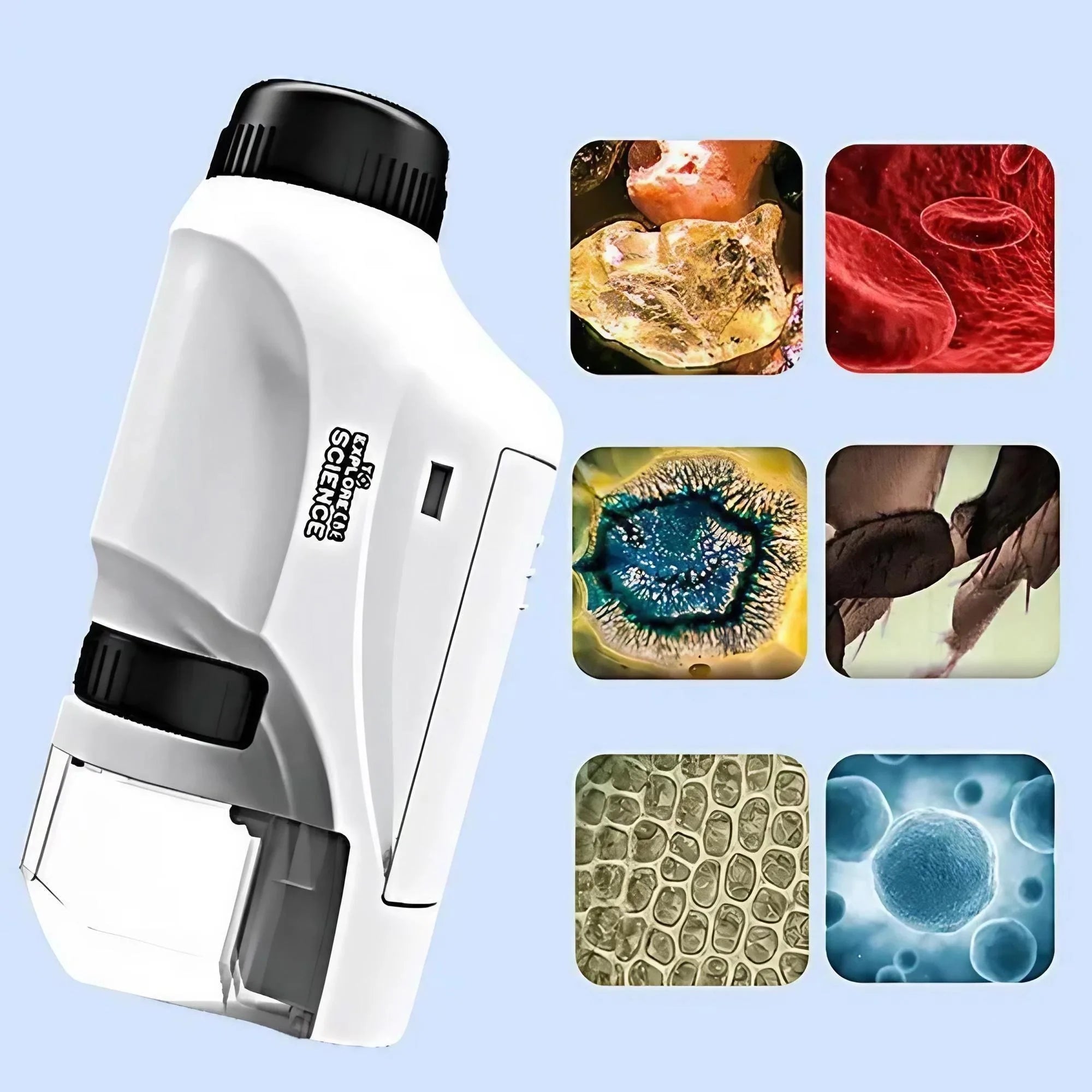 Portable Handheld Mini Microscope for Kids - Smarsty