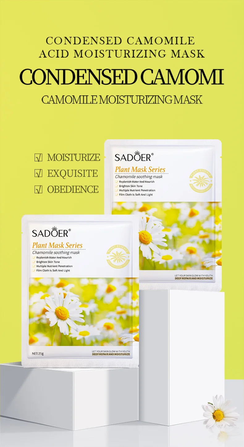 Natural Plant Face Masks for Deep Hydration and Firming - Smarsty