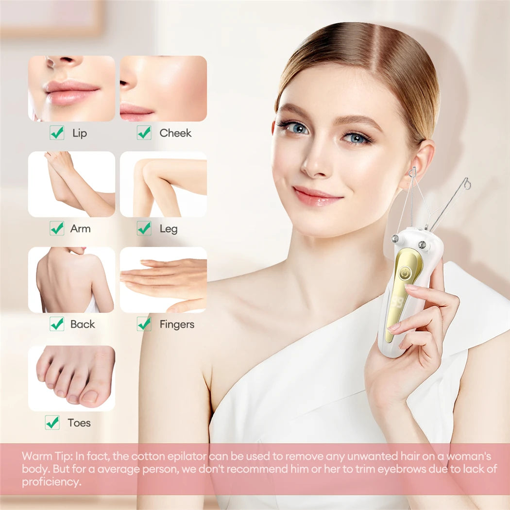 Rechargeable Electric Body Hair Remover for Women - Smarsty