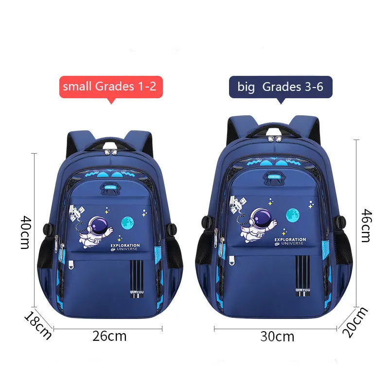 Kids Backpack Astronaut Waterproof School Bag For Boys - Smarsty