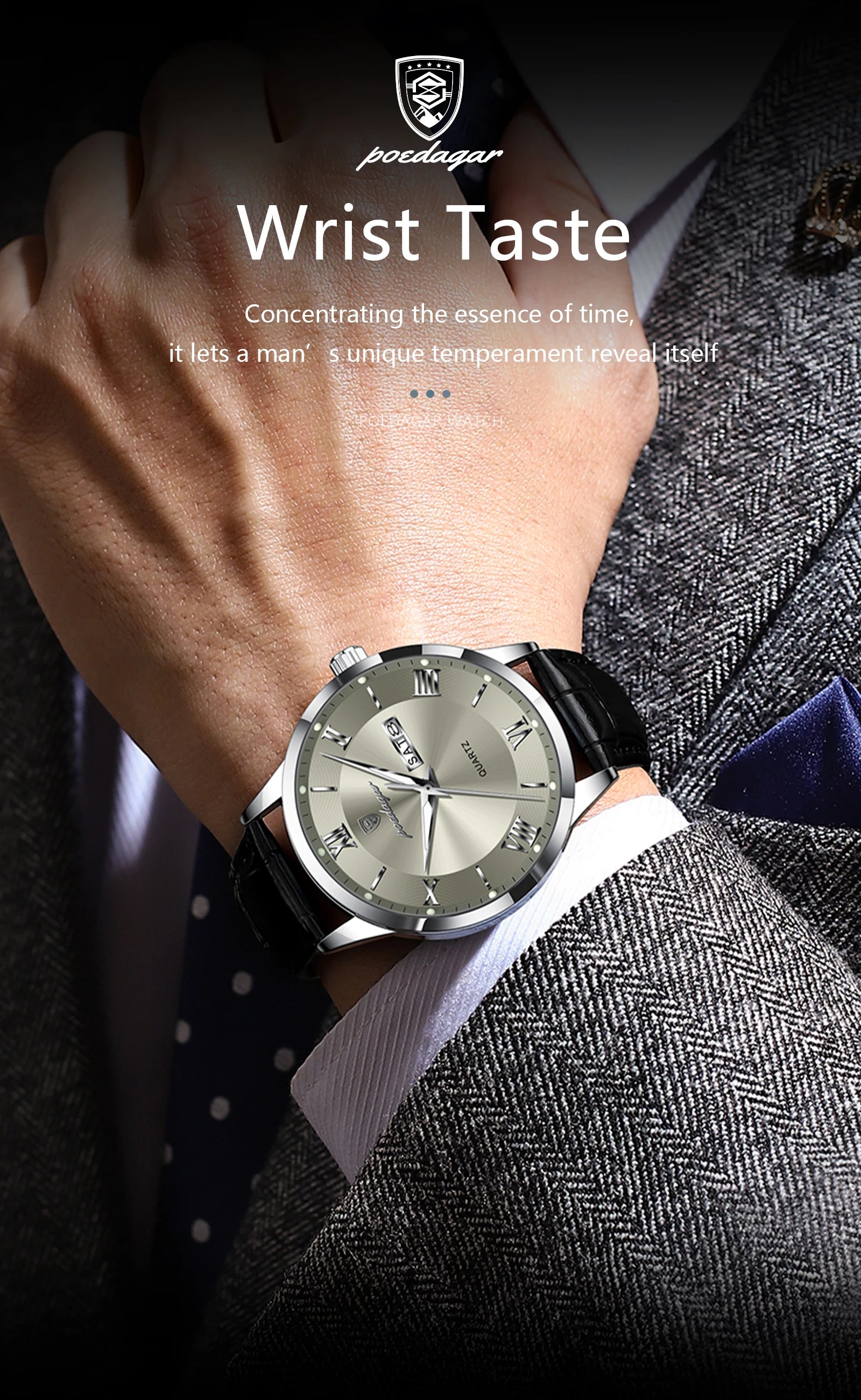 Luxury Waterproof Military Watch For Men with Luminous Dial - Smarsty