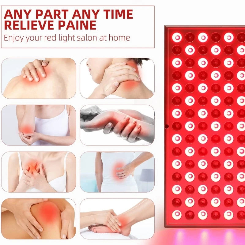 LED Red Light Therapy Panel for Anti Aging Skin Care - Smarsty