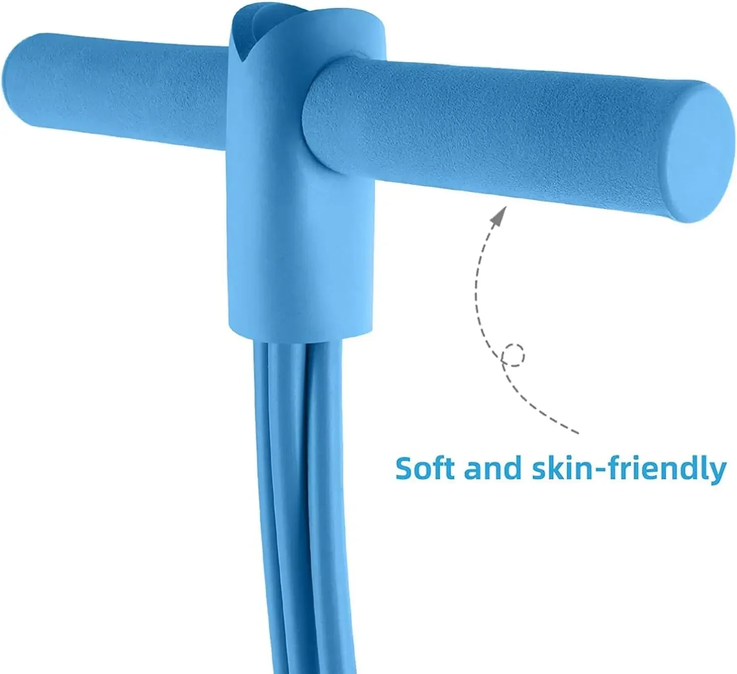 4-Level Resistance Band Tensioner with Non-Slip Handles - Home Fitness Equipment for Abdominal Muscle Training Yoga Abdominal by Smarsty