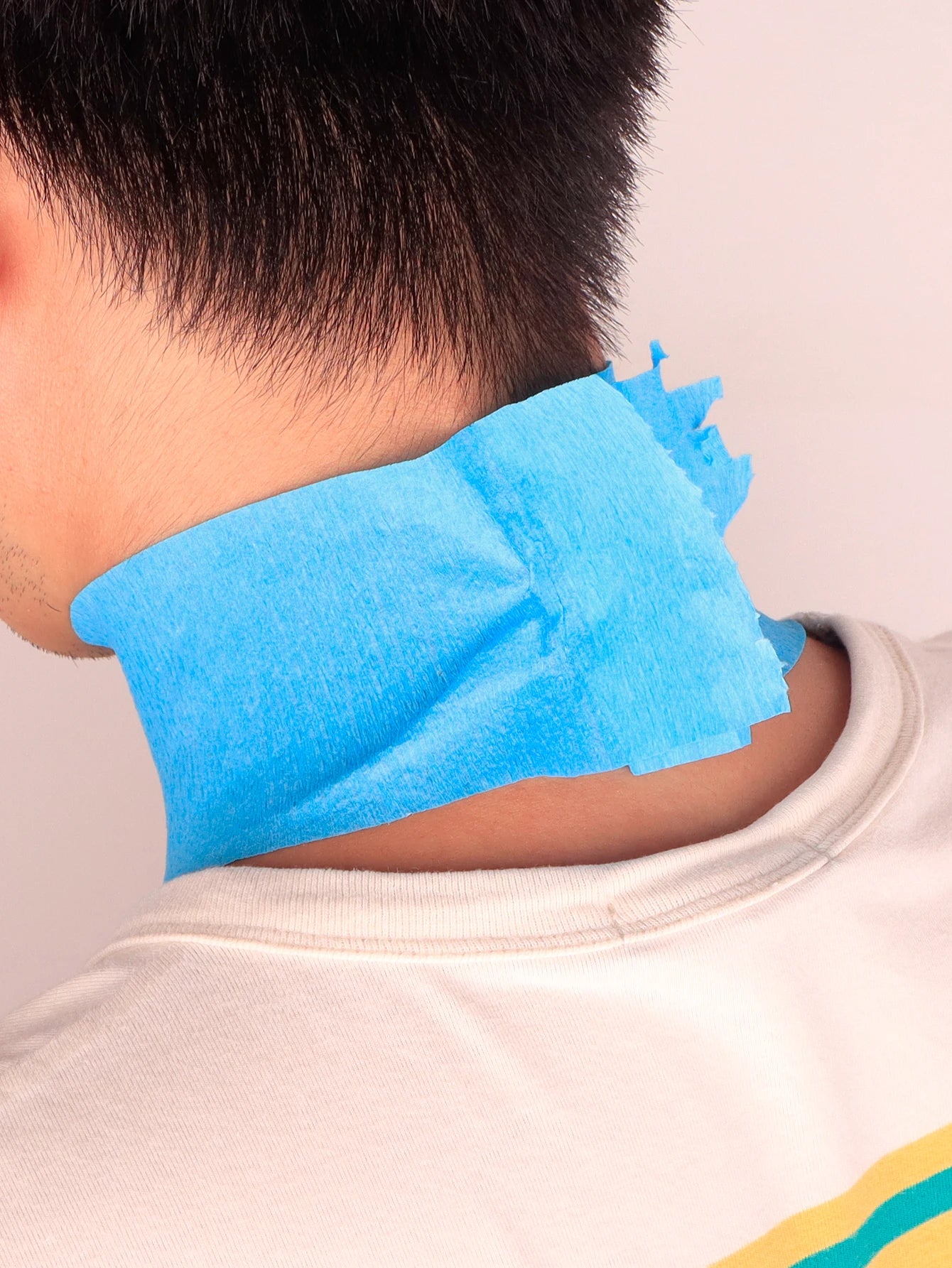 5 Pcs Disposable Hairdresser Neck Strips for Comfortable Haircuts - Smarsty