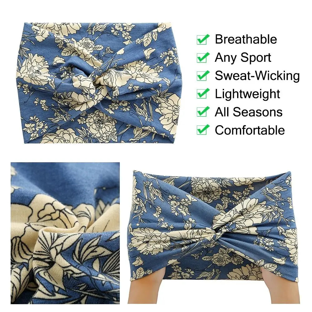 Extra Large Thick Wide Headband Turban Comfortable Fit - Smarsty