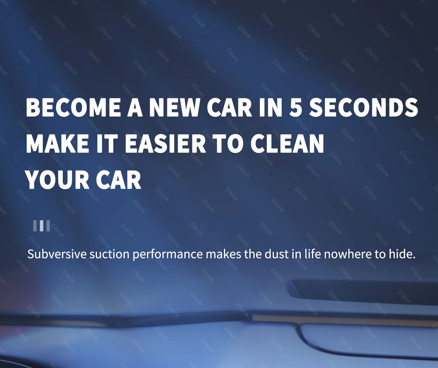 Wireless Portable Car Vacuum Cleaner With Powerful Suction - Smarsty
