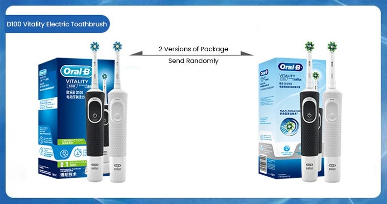 Oral B D100 Electric Toothbrush for Deep Cleaning - Smarsty