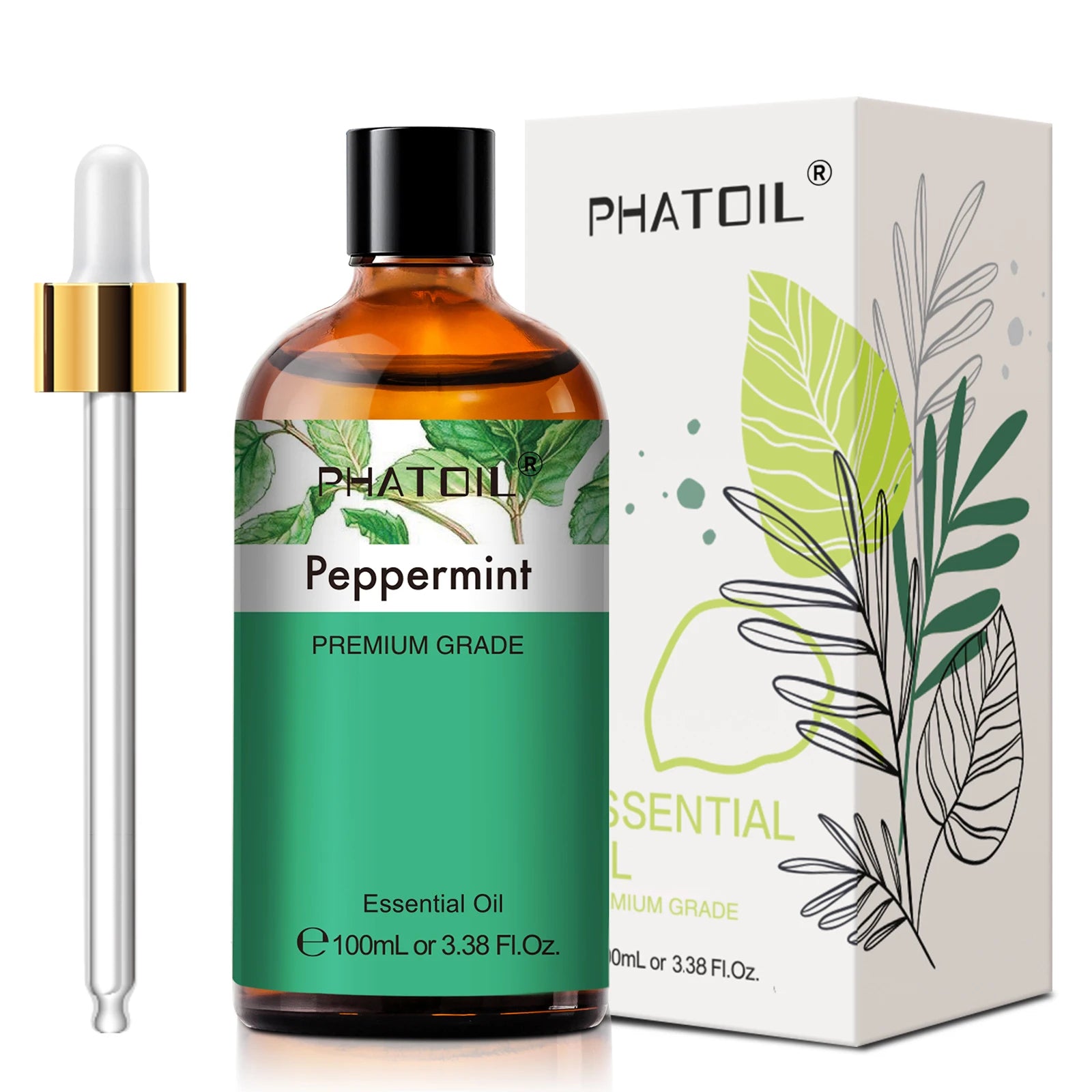PHATOIL 100ml Essential Oil Set for Aromatherapy Diffusers - Smarsty