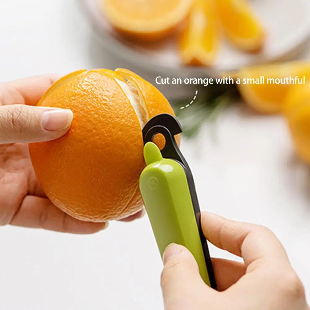 Multifunctional Kitchen Fruit Peeling Tool Lemon Oranges Tool Deseed Orange Peeler Pulp Mango Peeler Deseed Orange Knife by Smarsty