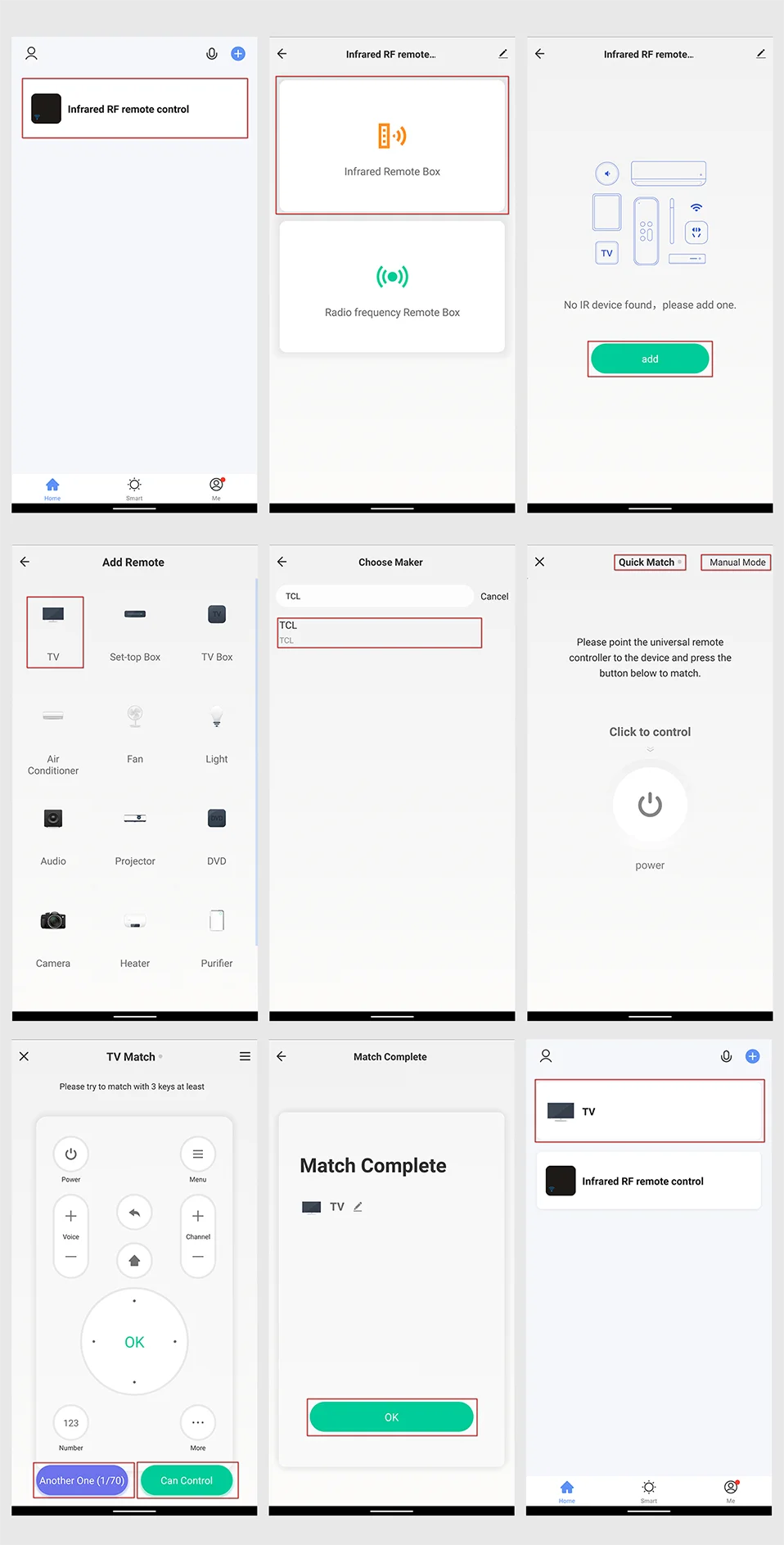 Tuya WiFi Remote Control for Smart Home Devices - Smarsty