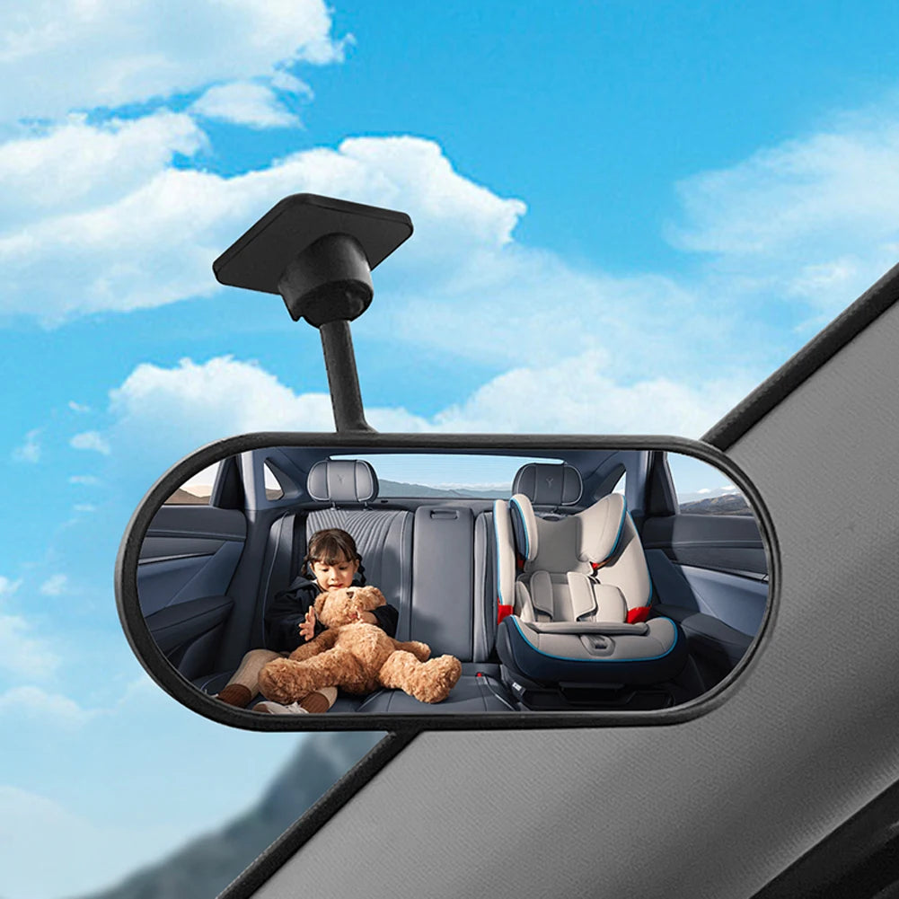 Baby Car Mirror Wide Angle Backseat Monitor Automotive Rearview Baby Observation Mirror Car Interior Accessories