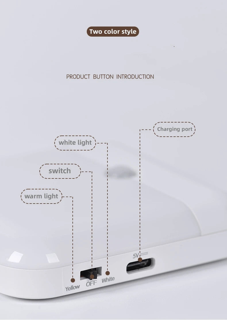 Motion Sensor LED Light with USB Charging for Home - Smarsty