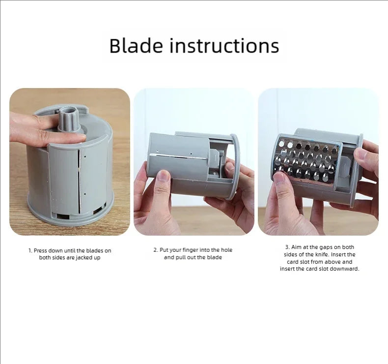 Multi-function Vegetable Cutter Household Kitchen Electric Vegetable Cutter Vegetable Slicer Shredder Automatic