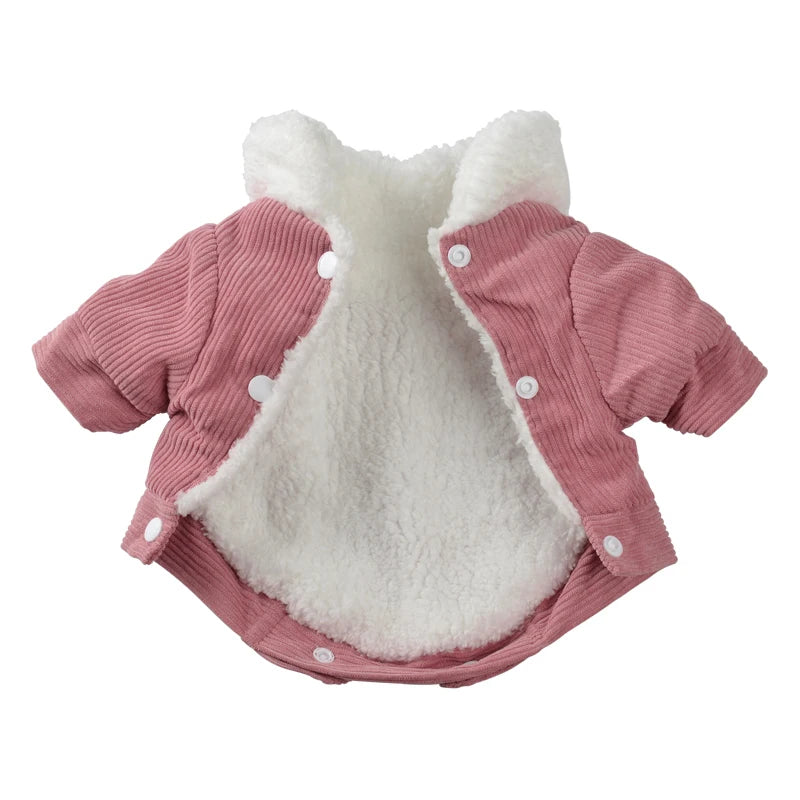 Warm Fleece Dog Jacket for Small Pets - Smarsty