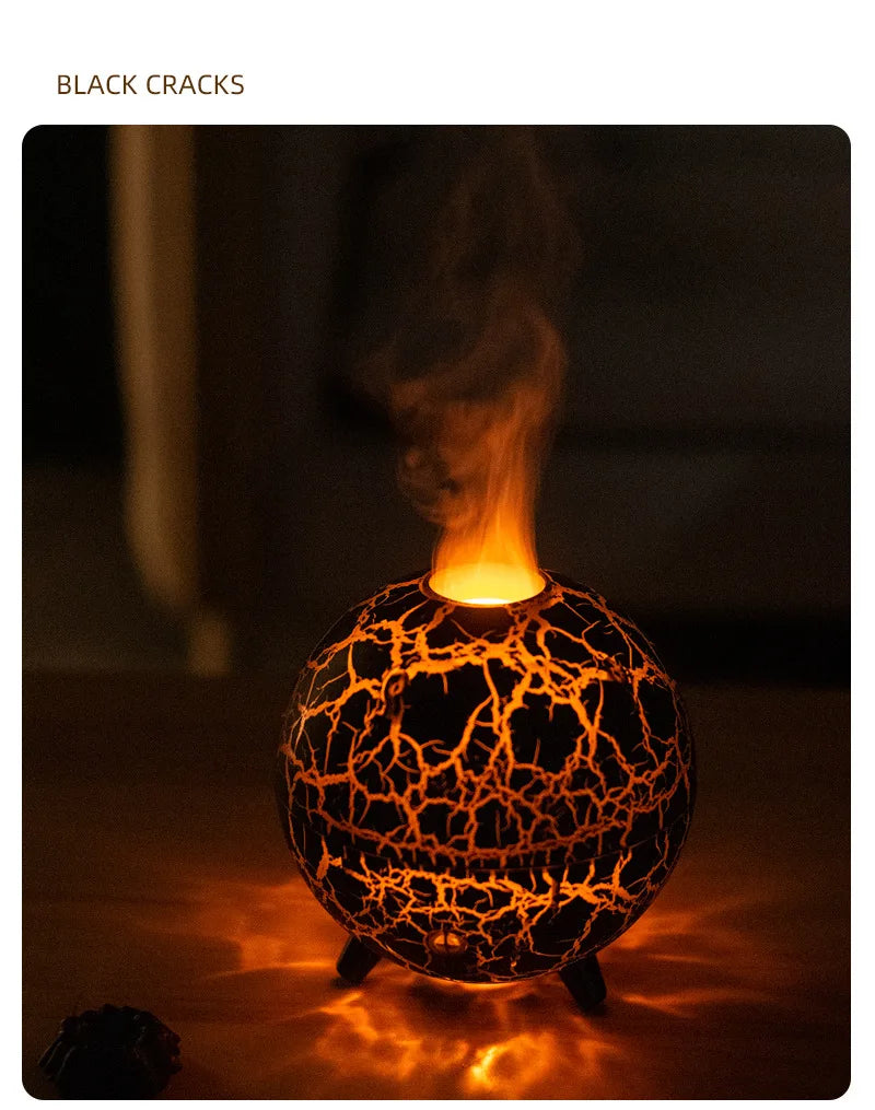 Colorful Atmosphere Lamp USB Humidifier with Essential Oil Diffuser - Smarsty