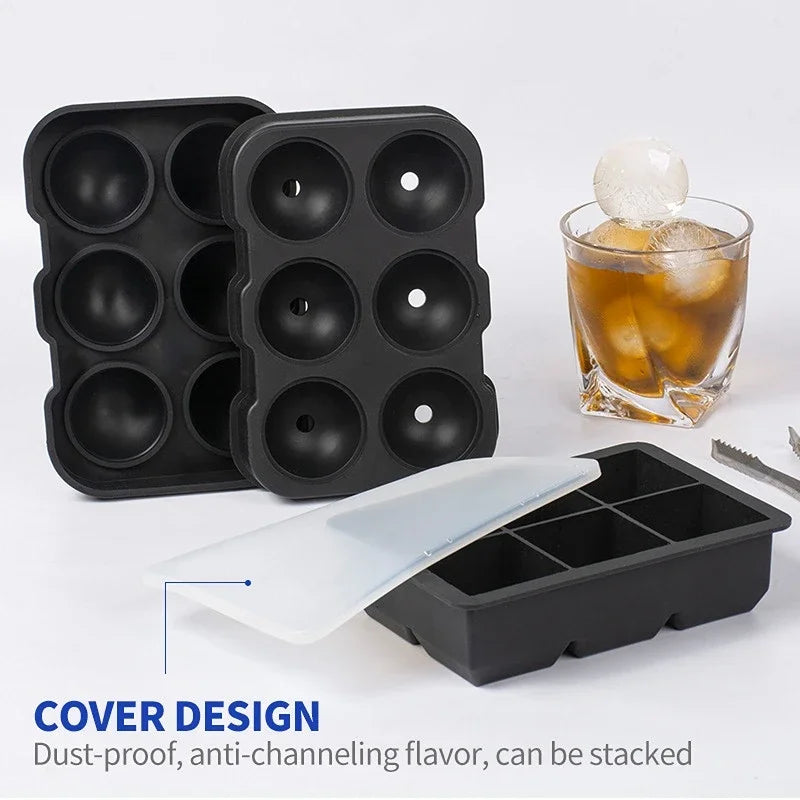 Silicone Ice Cube Molds for Perfect Spherical Ice - Smarsty