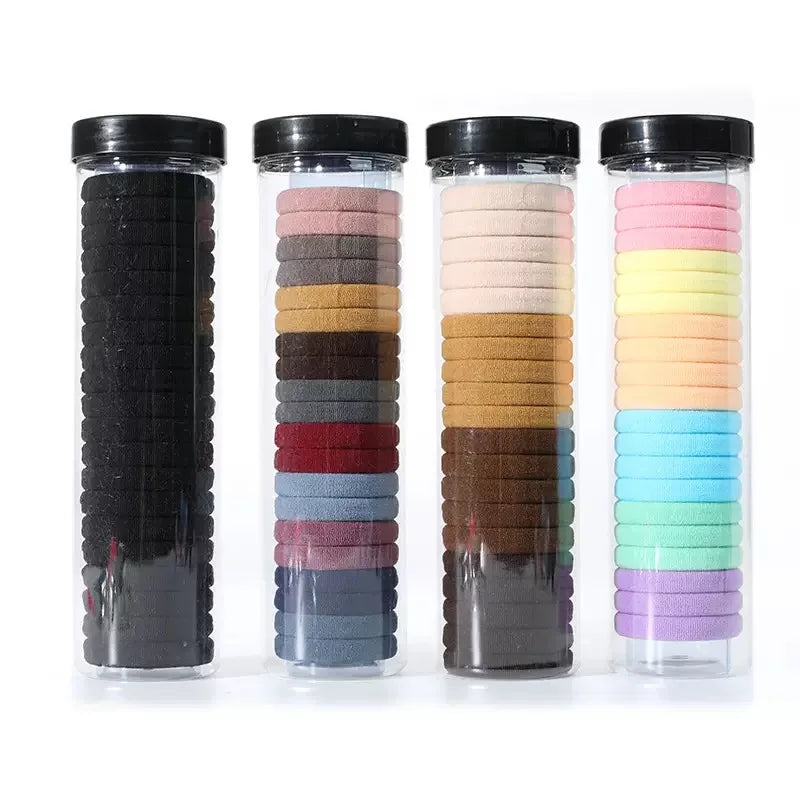 High Elastic Hair Bands 20 Pack Thick Durable Ties Set - Smarsty