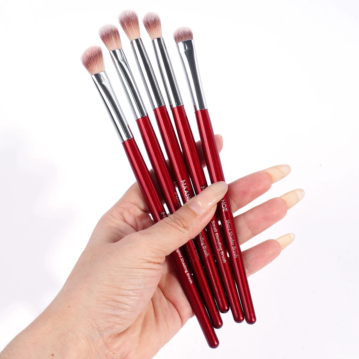 MAANGE 5 Piece Eye Shadow Brush Set for Flawless Makeup - Smarsty