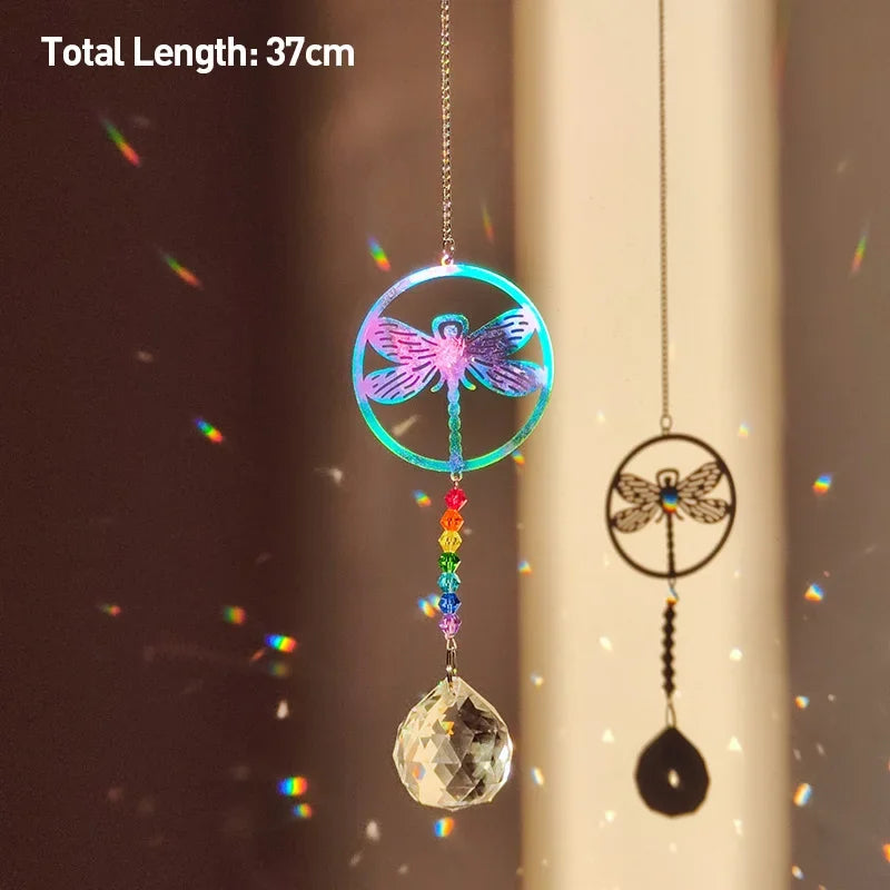 Colorful Crystal Pendant Suncatcher for Home Decoration - Smarsty