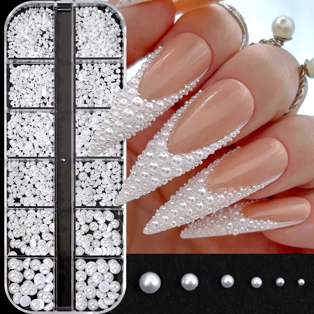 Metal Ocean Nail Art Charms for Stunning Manicures - Smarsty