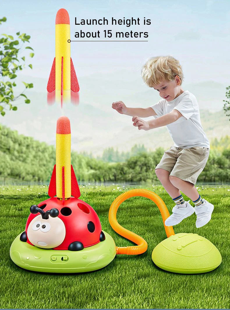 Upgrade Ladybug sporting toys Baseball 2/3/4/5-In-1 Sports Skipping Rope Machine Ferrule Jumping Toy Children Outdoor Play Games