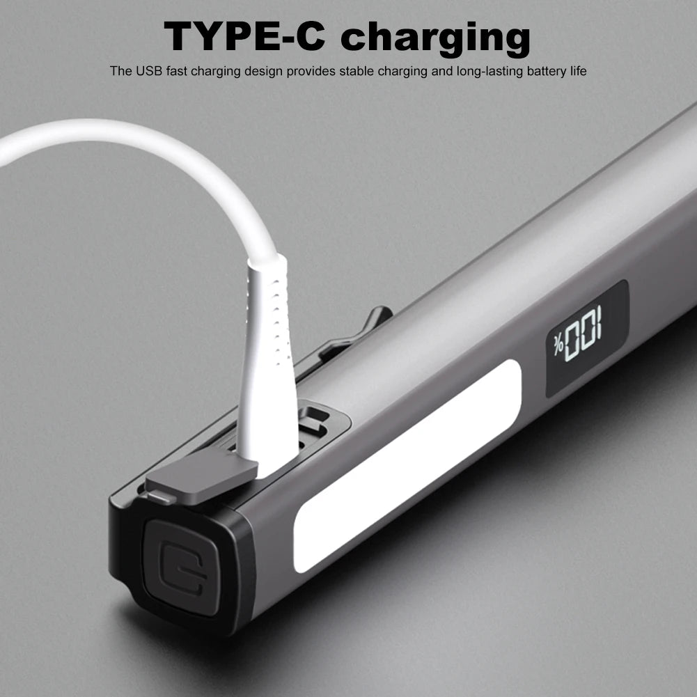 LED+SMD Mini Nursing Flashlight with Pen Clip Work Inspection Flashlight 400mAh Pocket Penlight Torch for Doctor Nurse Diagnosis