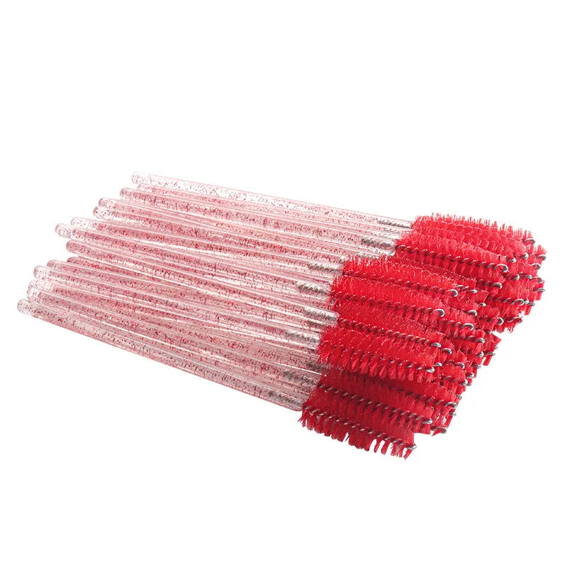 100 Pcs Disposable Eyelash Brushes for Easy Makeup Application - Smarsty