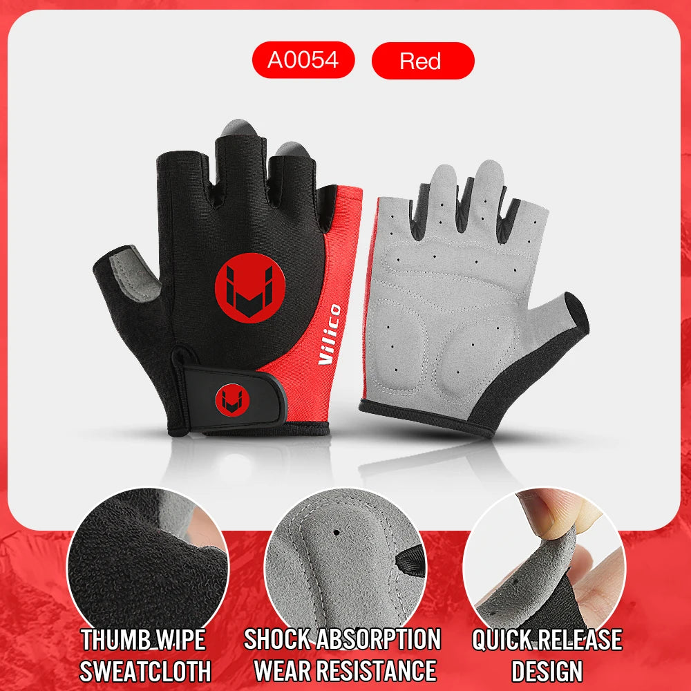 Breathable Cycling Gloves Anti Shock MTB Gloves - Smarsty