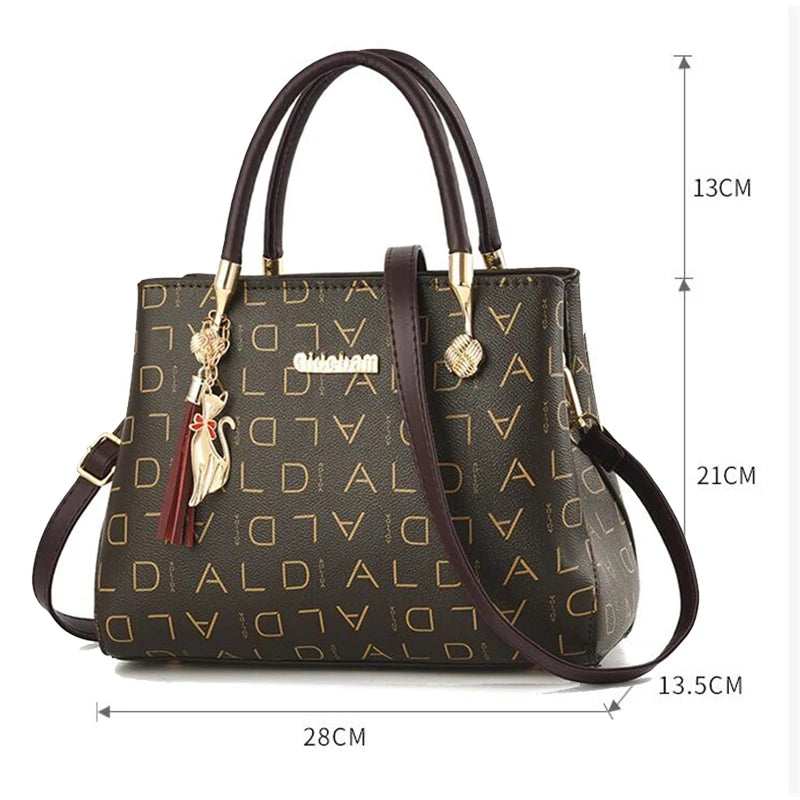 PU Leather Crossbody Bag For Women Large Capacity Travel - Smarsty