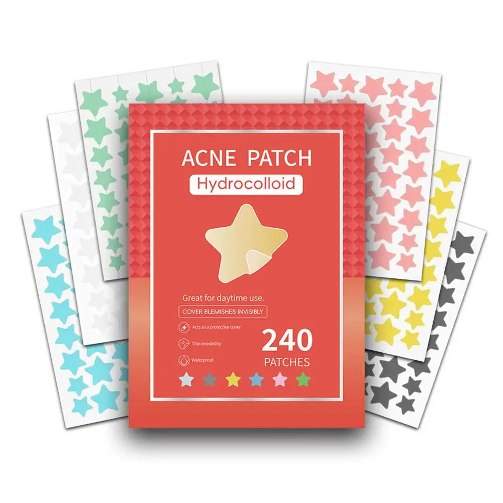 Colorful Star Acne Patches for Spot Treatment - Smarsty