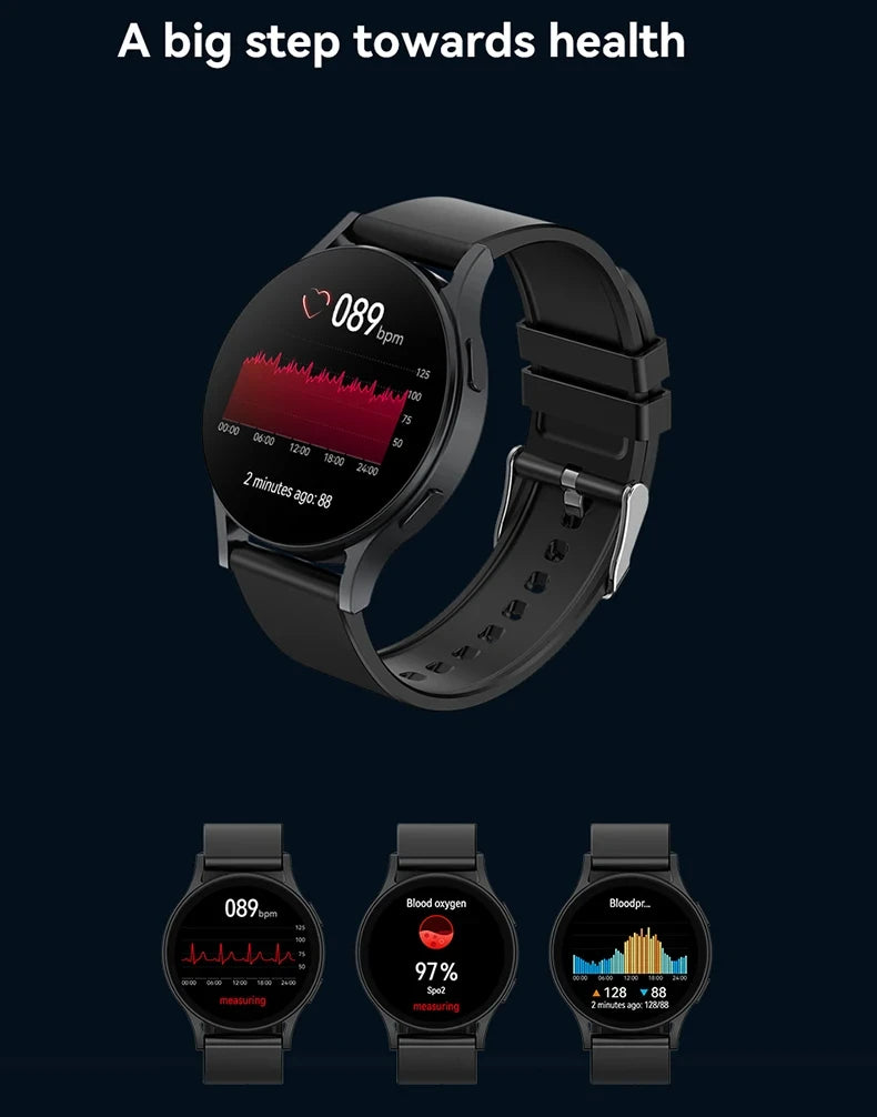 Smart Watch with Bluetooth Call and Health Monitoring - Smarsty