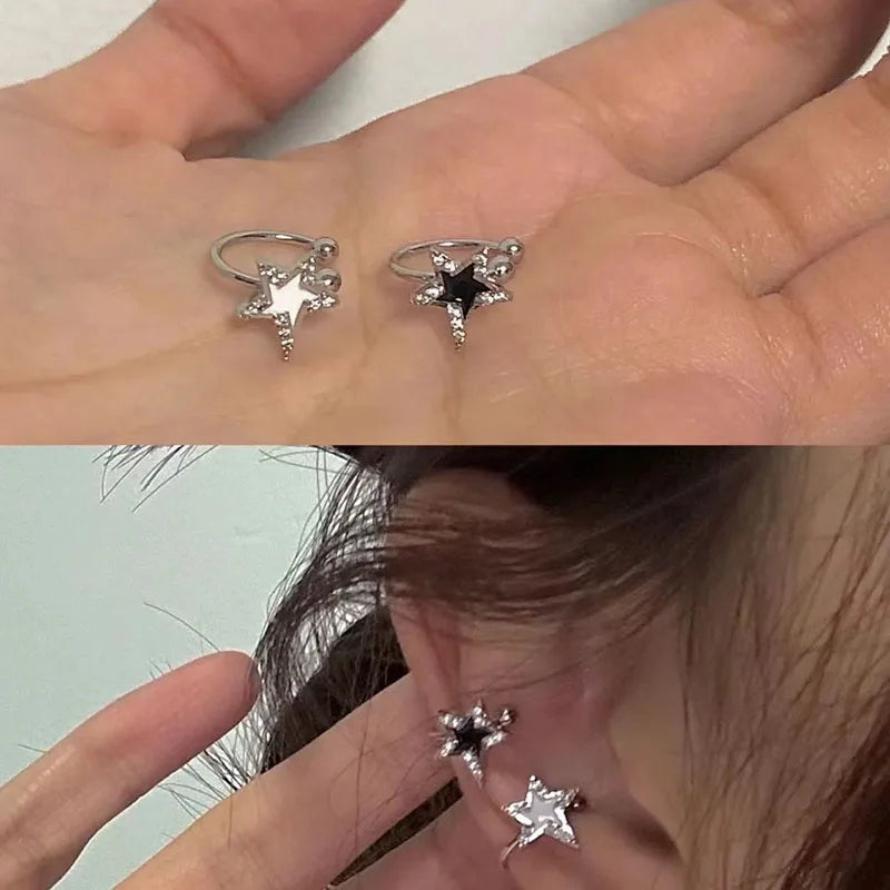 Y2K Fairy Butterfly Ear Clips with Trendy Tassels for Women - Smarsty