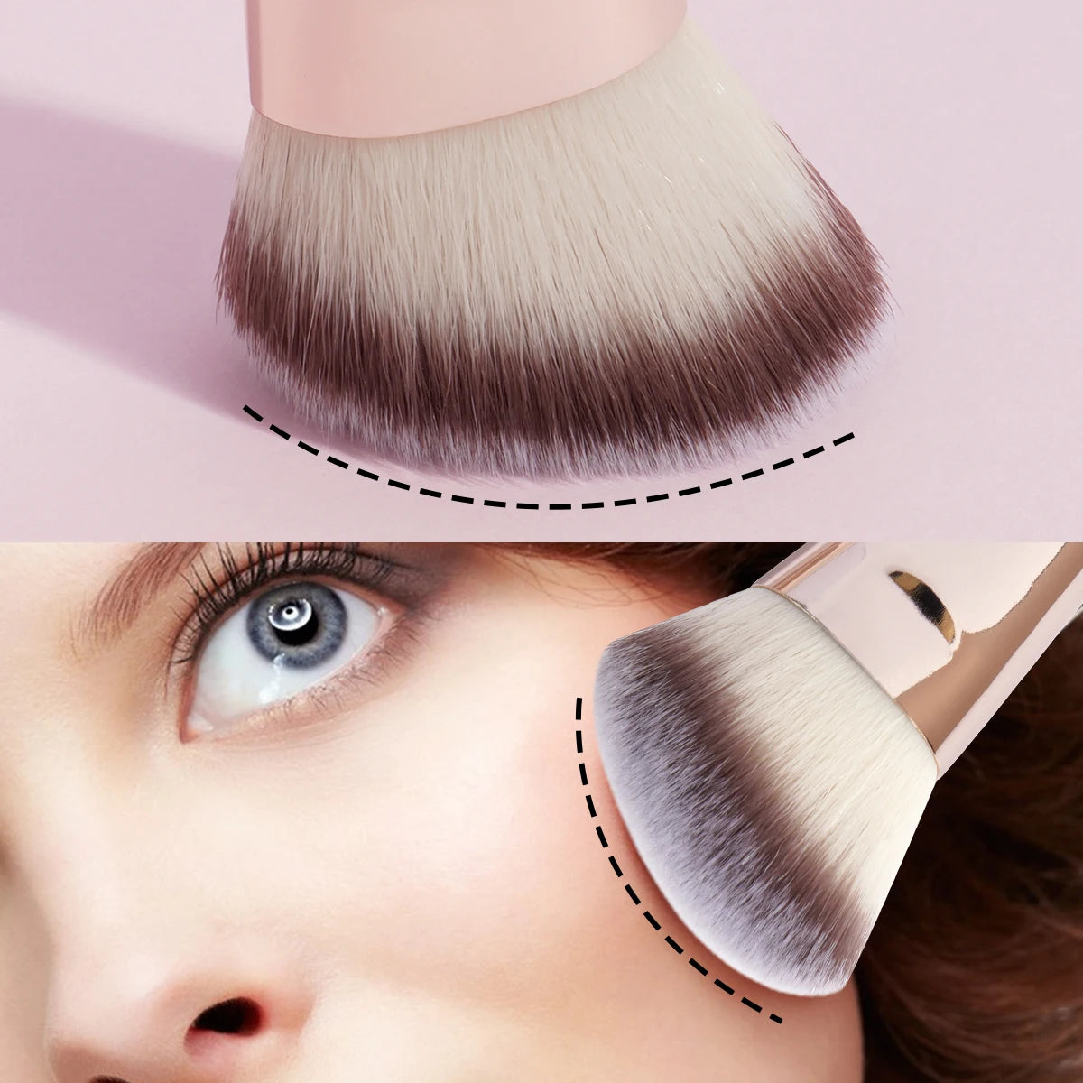 MAANGE 4 Piece Makeup Brush Set for Beginners - Smarsty