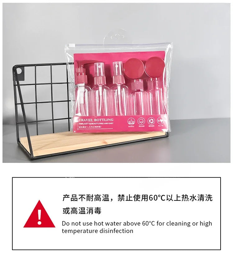 Portable Refillable Travel Bottle Set for Skincare - Smarsty