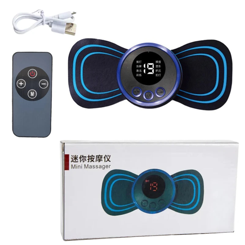 Rechargeable Neck Massager with Customizable Modes for Pain Relief - Smarsty