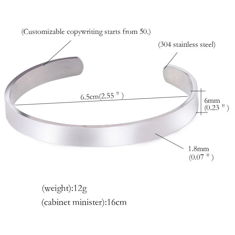 Adjustable Stainless Steel Men Bracelet Glossy Finish - Smarsty