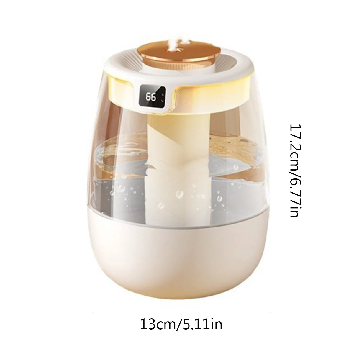 1.3L Double Spray Cool Mist Humidifier and Diffuser - Smarsty