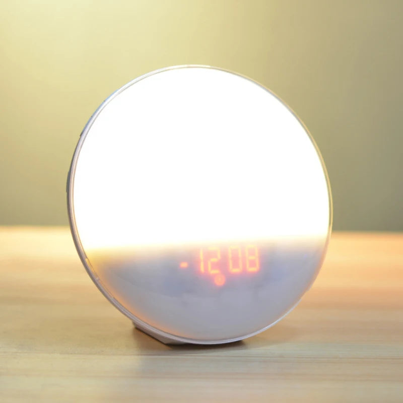 Wake Up Light Alarm Clock with Sunrise Simulation - Smarsty