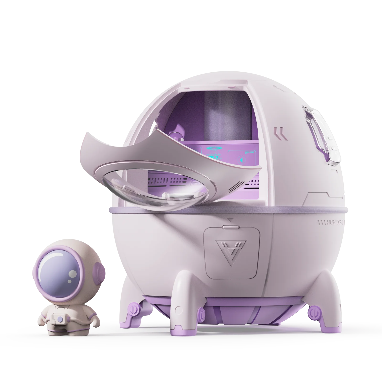 Portable Astronaut Humidifier with LED Aroma Diffuser - Smarsty