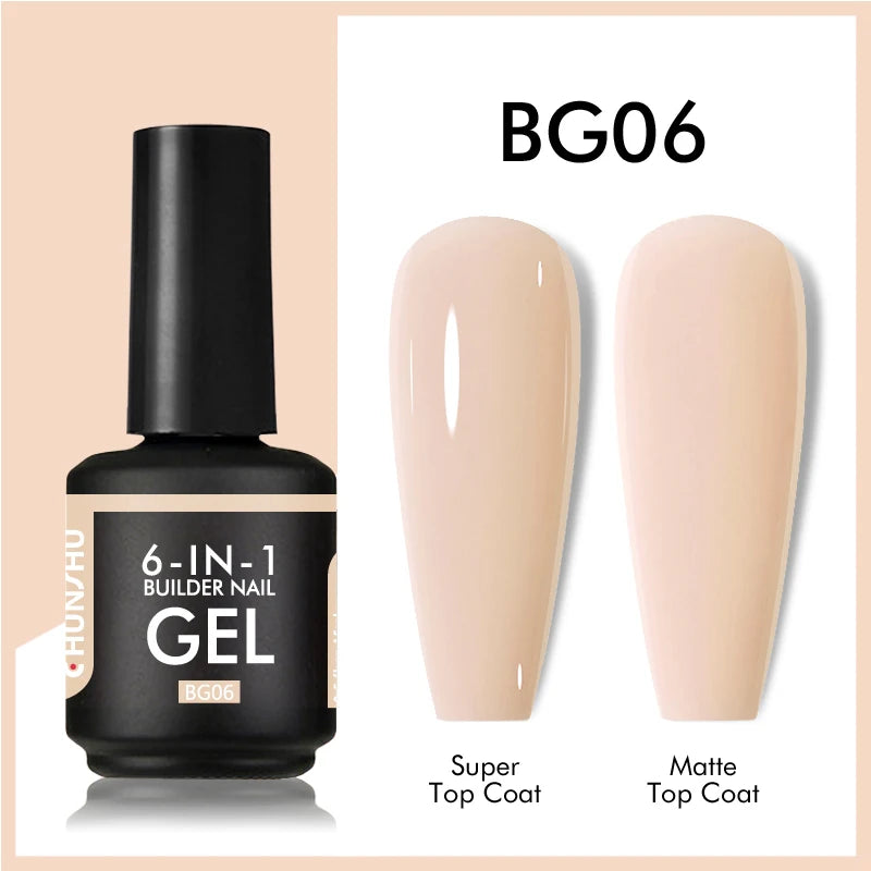 Chunshu 6 in 1 UV Gel Polish for Durable Nails - Smarsty